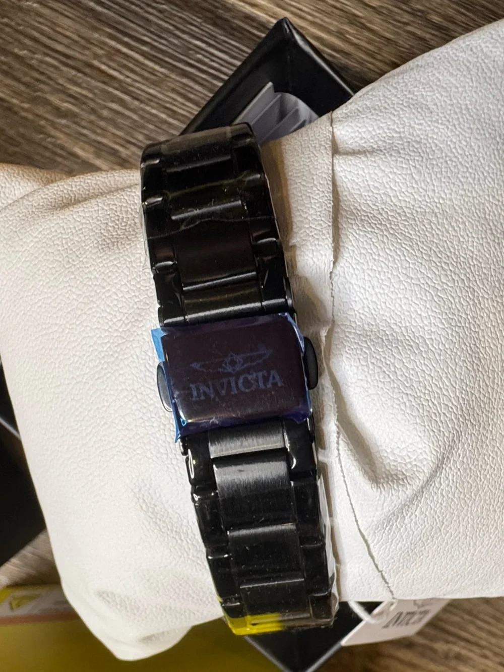 Invicta Women’s Wildflower Black Bracelet Watch with Rectangular Dial